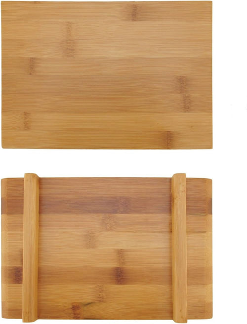 2 Sets Bamboo Sushi Plate/Tray Chopsticks and Compartment Sauce Dish