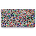 Rhinestone Envelope Clutch Handbag